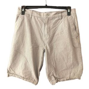 PRICE DROP! Apt. 9 Men’s black and white shorts, Size 32, 10” inseam